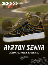 Baskets personnalisées Ayrton Senna John Player Special V.1
